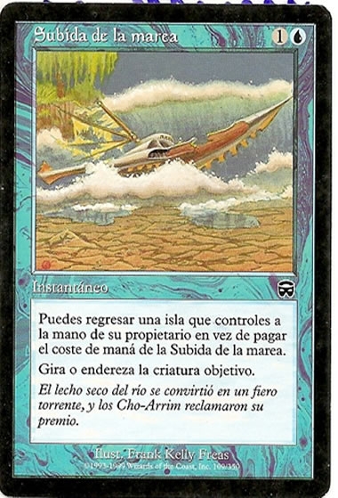 Magic mascaras de mercadia subida de la marea 109/350 español